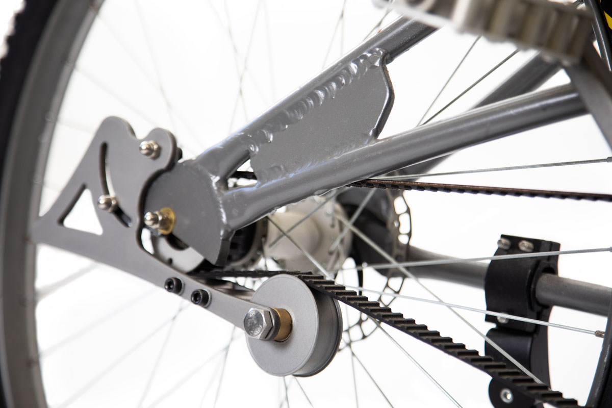 bicycle belt drive belt tensioner prototype fabrication Cape Town